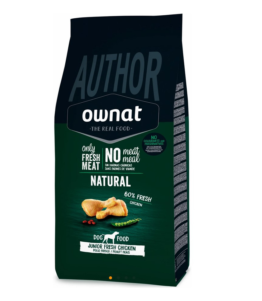 OWNAT AUTHOR JUNIOR poulet viande fraîche 10kg