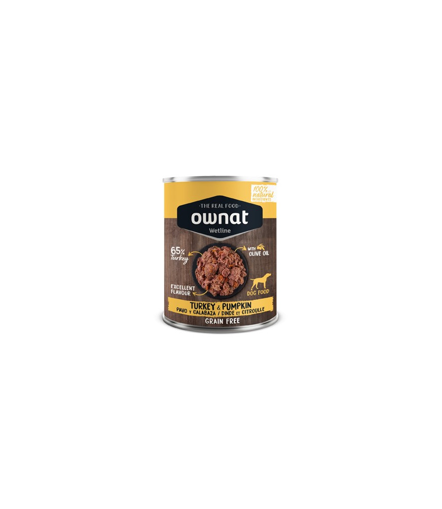 OWNAT CONSERVE DINDE CITROUILLE 395G