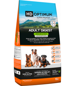 HD OPTIMUM MEDIUM MAXI ADULTE DIGEST 12 KG