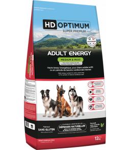 HD OPTIMUM MEDIUM & MAXI - ADULT ENERGY 12 kg